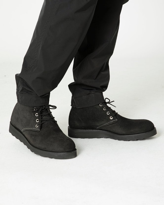nonnative 藤井隆行 3147 SUEDE BLACK WORK CHUKKA US8 ノンネイティブ
