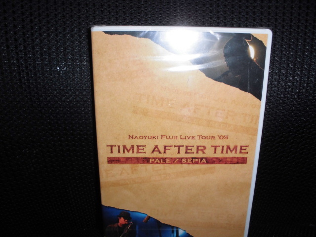 DVD■FC限定 藤井尚之 NAOYUKI FUJII LIVE TOUR '05 TIME AFTER TIME PALE SEPIA■未開封の画像1