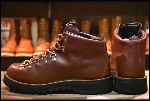 【7EE 良品 黒タグ】Danner ダナー マウンテンライト 30520X 茶 ブラウン ゴアテックス GORE-TEX レースアップ 編み上げ ブーツ HOPESMORE_画像4