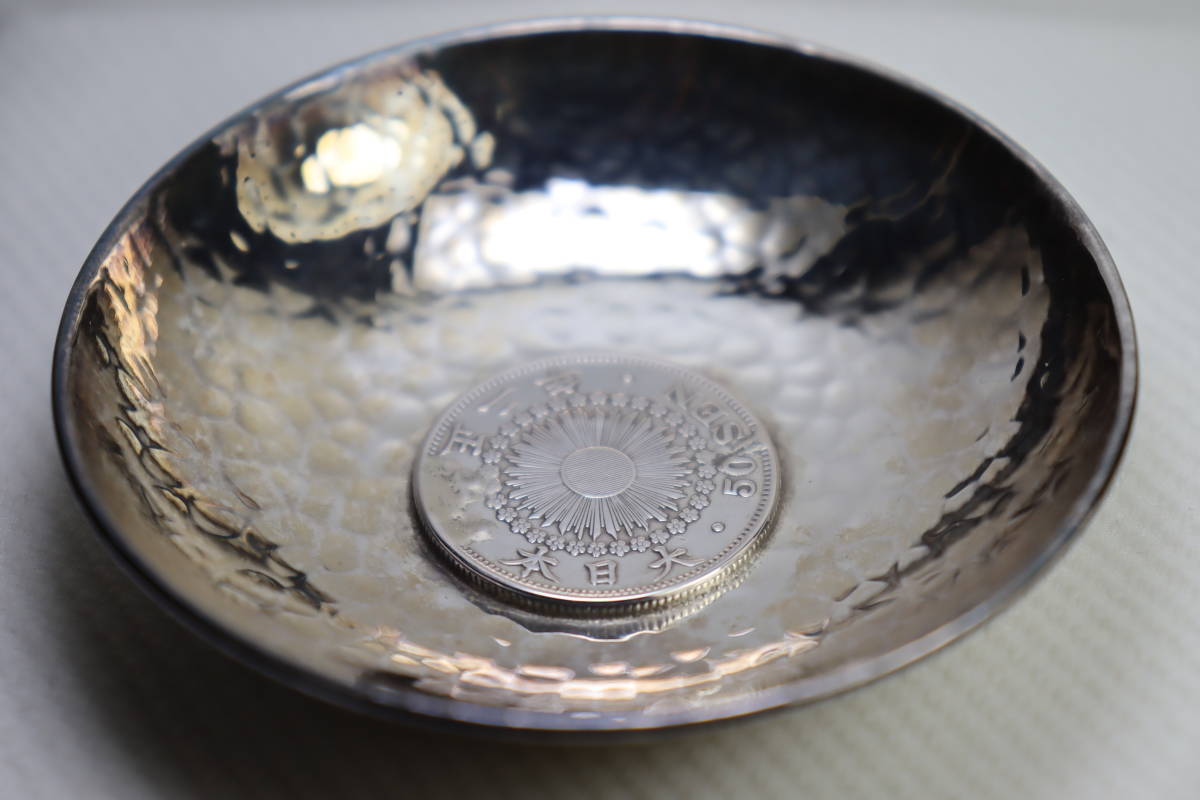 1】小鳥 デンマーク産 Sterling 刻印有 銀製小物入れ