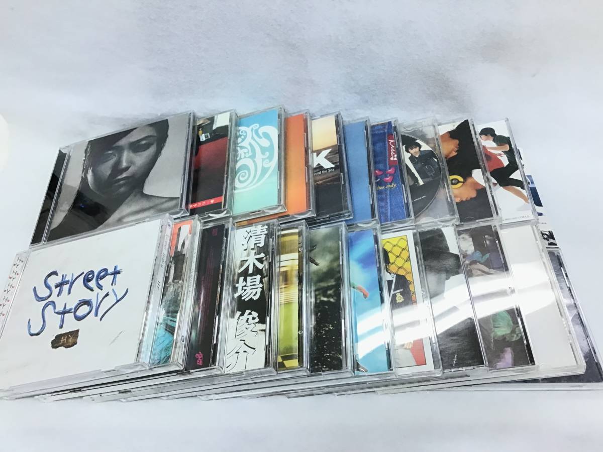 1円スタート CD まとめ 邦楽 約23枚 CHEMISTRY/コブクロ/HY/オレンジレンジ/他 現状品_画像1