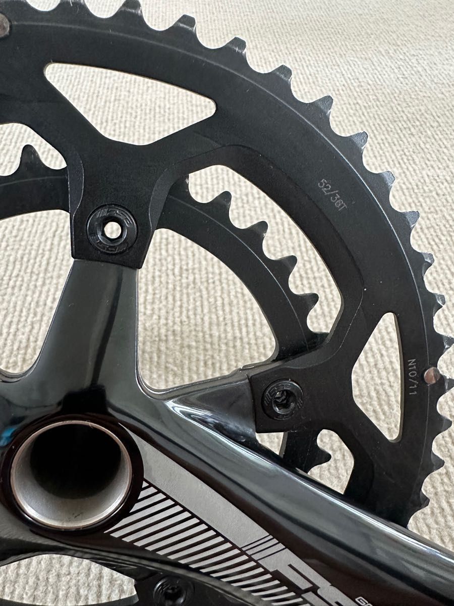 美品】FSAクランク 52/36T ゴッサマー メリダリアクト外し 2×11s 美品】FSAクランク 52/36T ゴッサマー メリダリアクト外し 2×11s