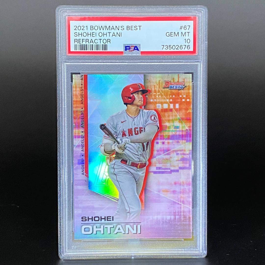 レア】PSA10 大谷翔平 BOWMAN'S 2021 リフラクターカード｜PayPayフリマ