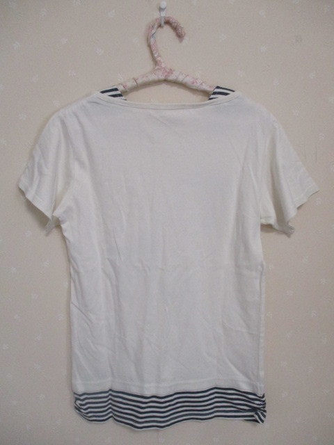 ● ポンポネット ● 可愛い半袖Tシャツ ☆150㎝☆ オフホワイト 30625_画像3