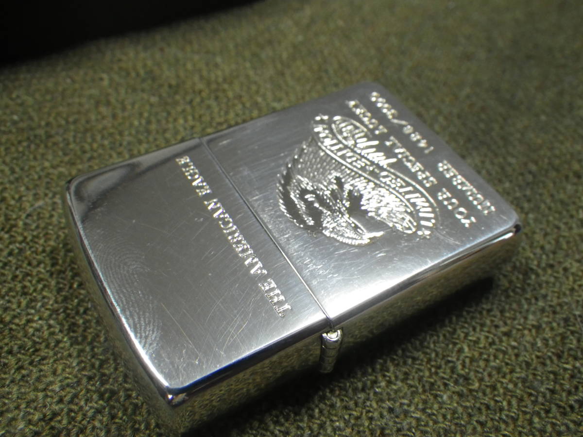 ZIPPO limited edition silver 10μ★ジッポー 　アメリカンイーグル eagle シルバー 10ミクロン リミテッド オイルライター_画像6