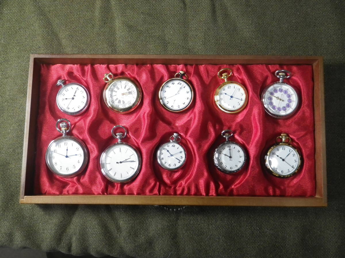 古の時計 郷愁の懐中時計コレクション　29点セット