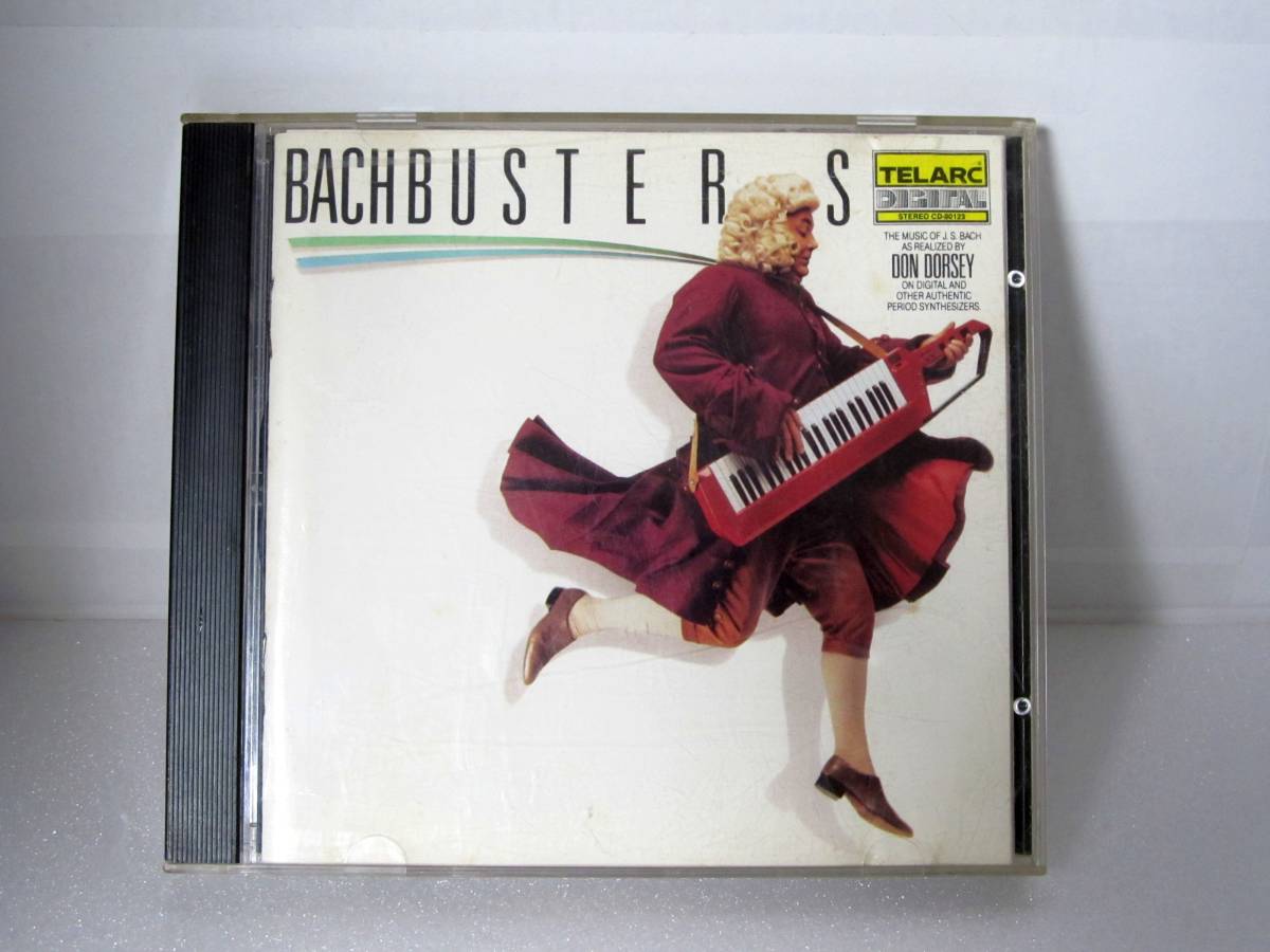 Bach Busters: Don Dorseyドン・ドーシー　シンセサイザークラッシックサウンド　CD-80123 高音質で定評のあるTELARCレーベル_画像1
