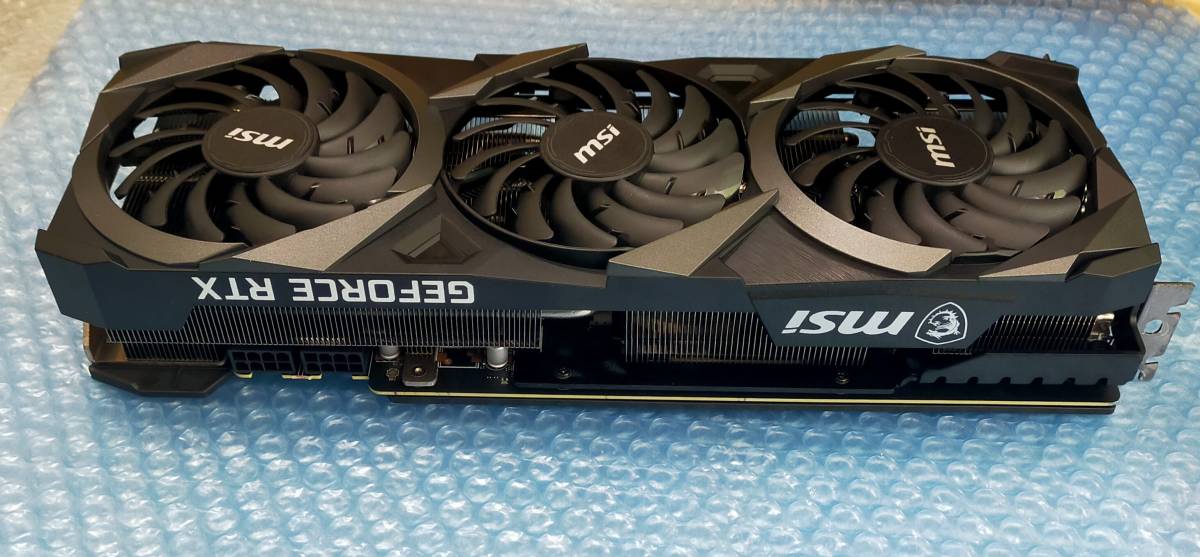 送料込み・ジャンク MSI GeForce RTX3080 VENTUS 3X 10G OC LHR 出品