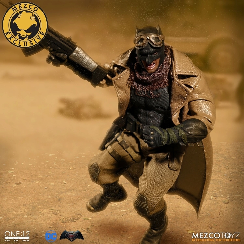 メズコ ワン12 コレクティブ ナイトメア・バットマン バットマン vs スーパーマン フィギュア MEZCO TOYZ ONE:12 one12 Knightmare Batmanの画像1