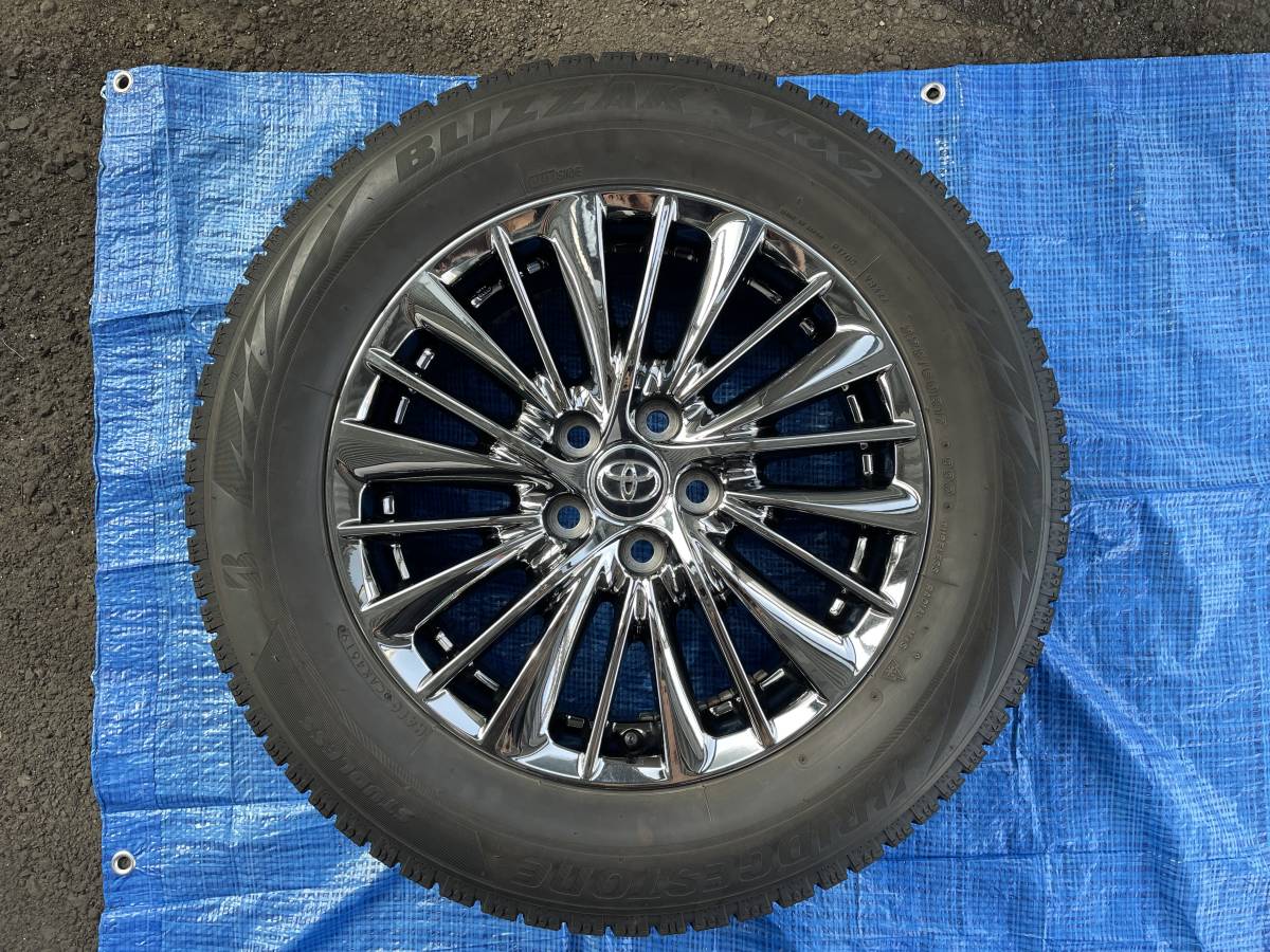☆売り切り BS BLIZZAK VRX2 225/60R17 2019年製 溝約7.4~7.7ミリ 17