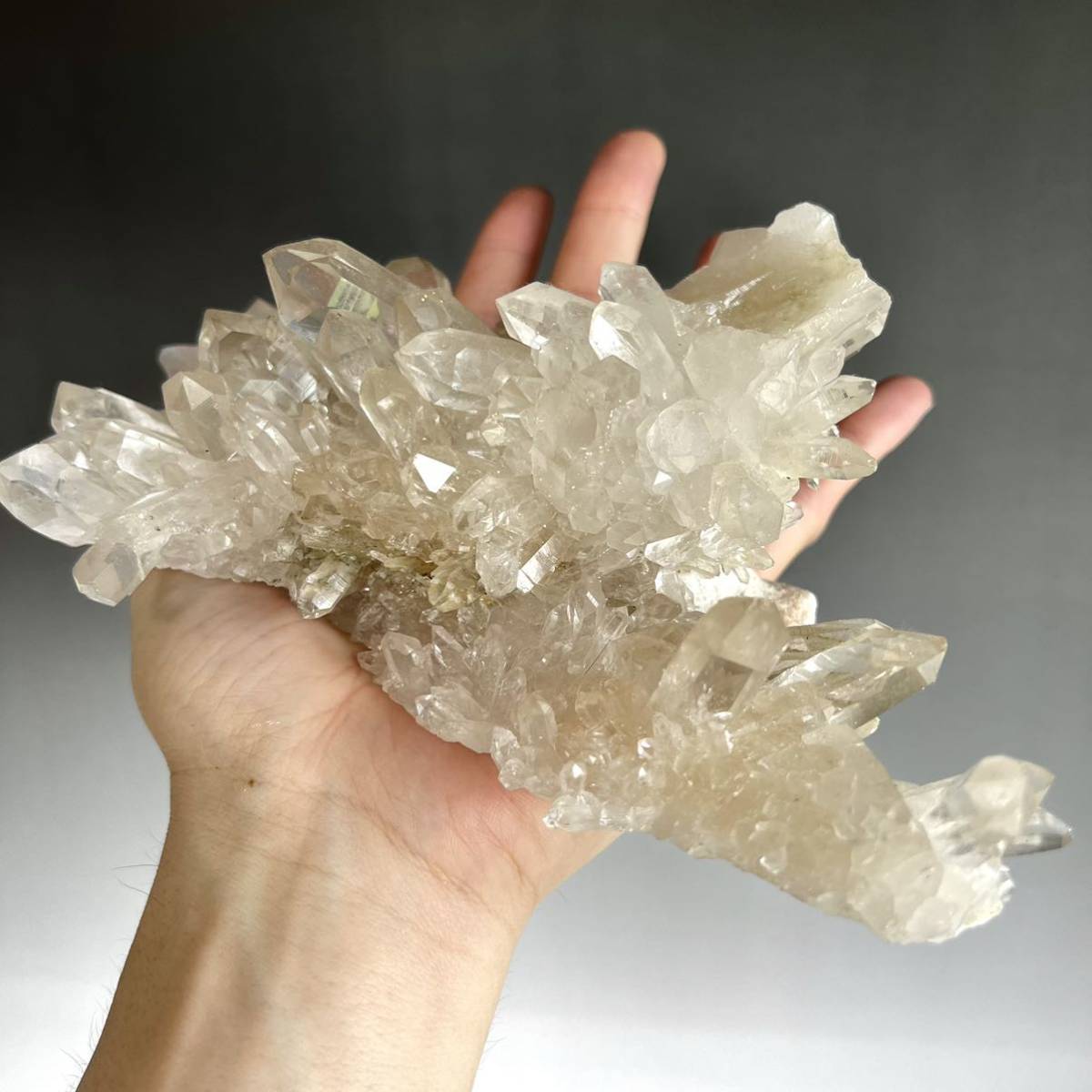  высокое качество himalaya кристалл manika Ran производство cluster кристалл cluster crystal 