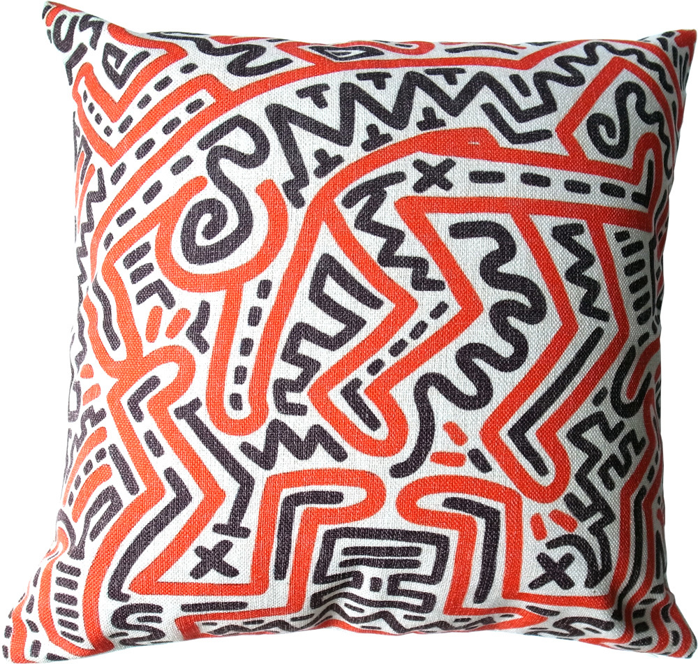 ☆5種セット☆ キースヘリング Keith Haring クッションカバー ポップ