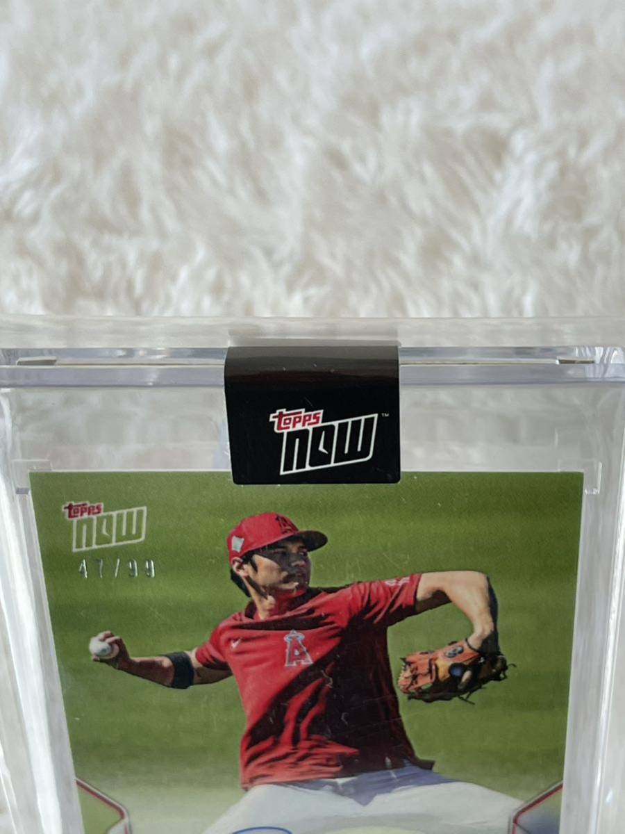 Topps 大谷翔平 直書、直筆サイン入りカード 2022 99枚限定 シリアル