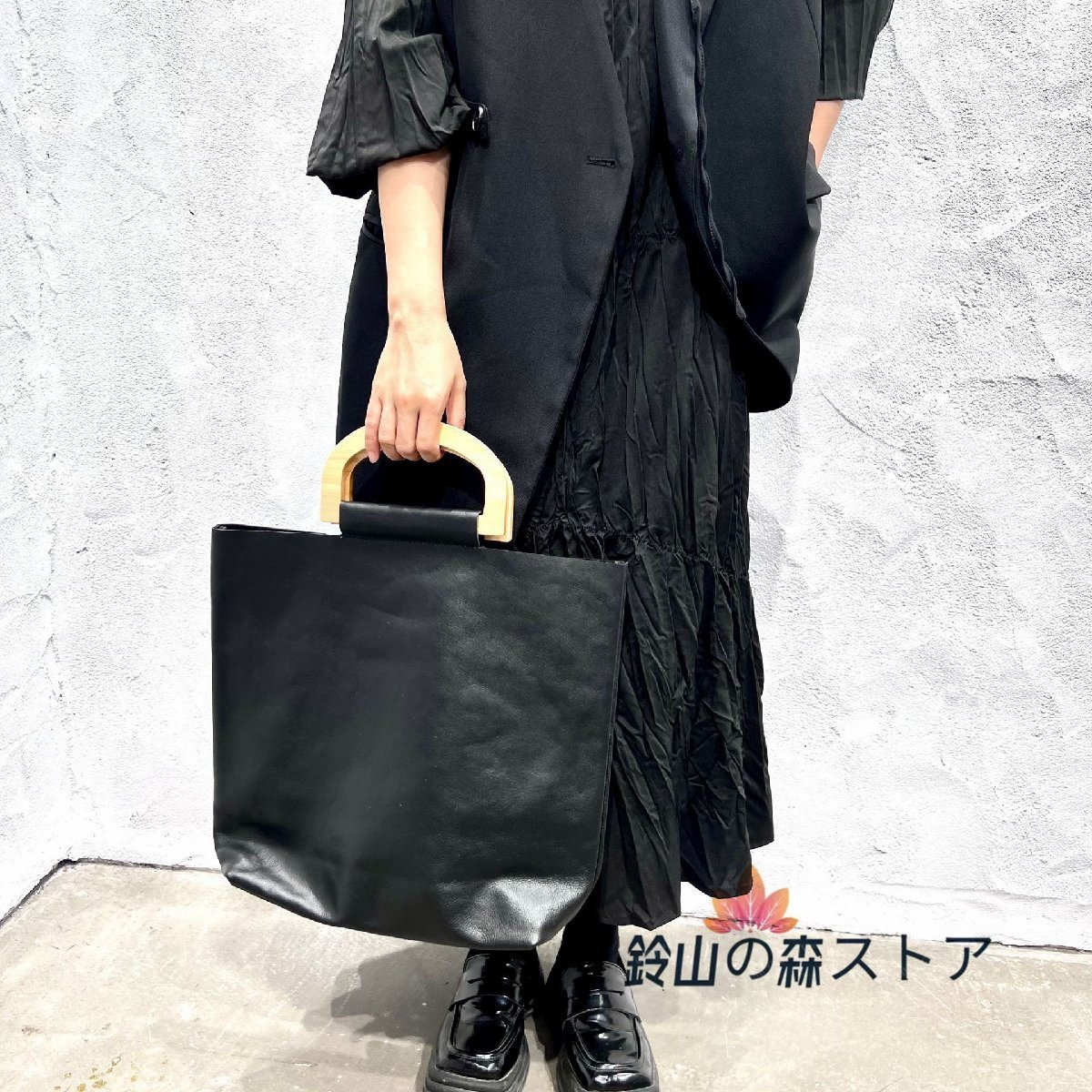 完売 ハンドメイド レザー 牛革 本革 バッグ トートバッグ