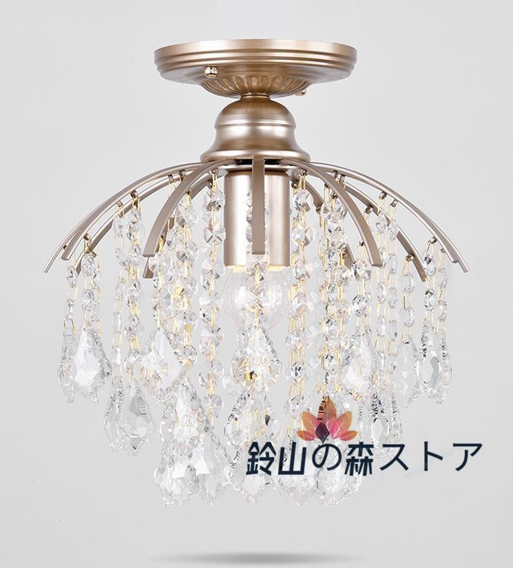 新入荷★豪華なクリスタルフロアランプシャンデリアライト LEDランプ天井照明器具_画像2