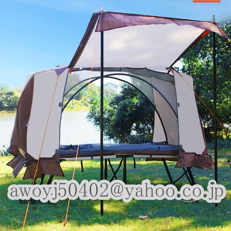 新入荷☆釣りテント シングル 防雨 オフグラウンドテント 屋外キャンプ シングル キャンプテント ビーチ釣りテント