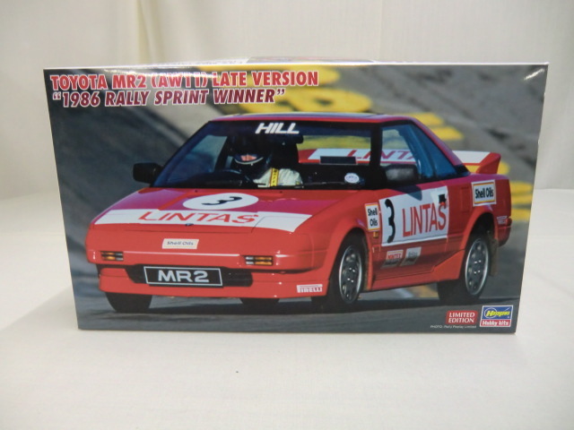 1/24 トヨタMR2 （AW11） 後期型 “1986 ラリー スプリント ウィナー プラモデル [ハセガワ]_画像1