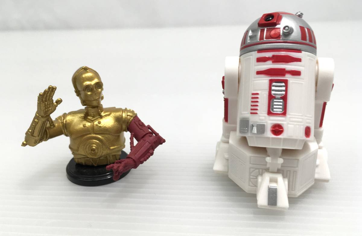 A562* used Star Wars StarWars R2-M5 3-CPO Mini mascot * scratch * dirt equipped 