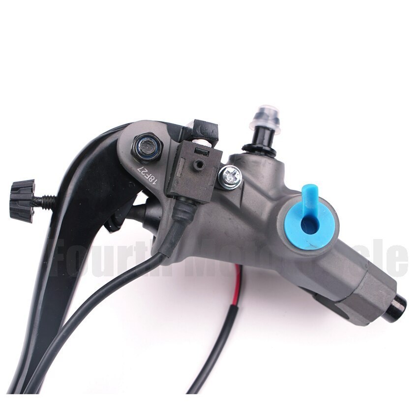  motorcycle forged aluminium mirror clamp radial oil pressure brake master cylinder cable clutch brake lever big piston 