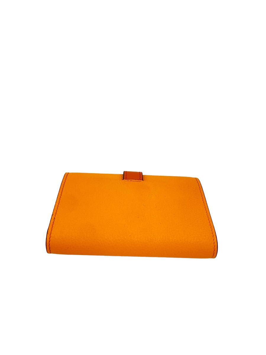 LOEWE アナグラム 三つ折り財布 (マンダリンオレンジ)