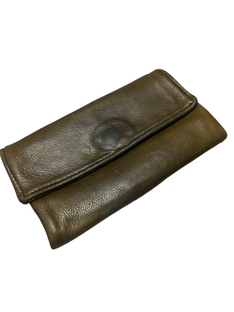 Victoria Leather TRAVEL WALLET 長財布_画像1