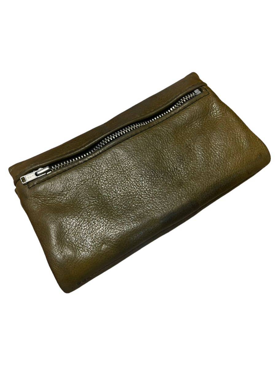 Victoria Leather TRAVEL WALLET 長財布_画像2