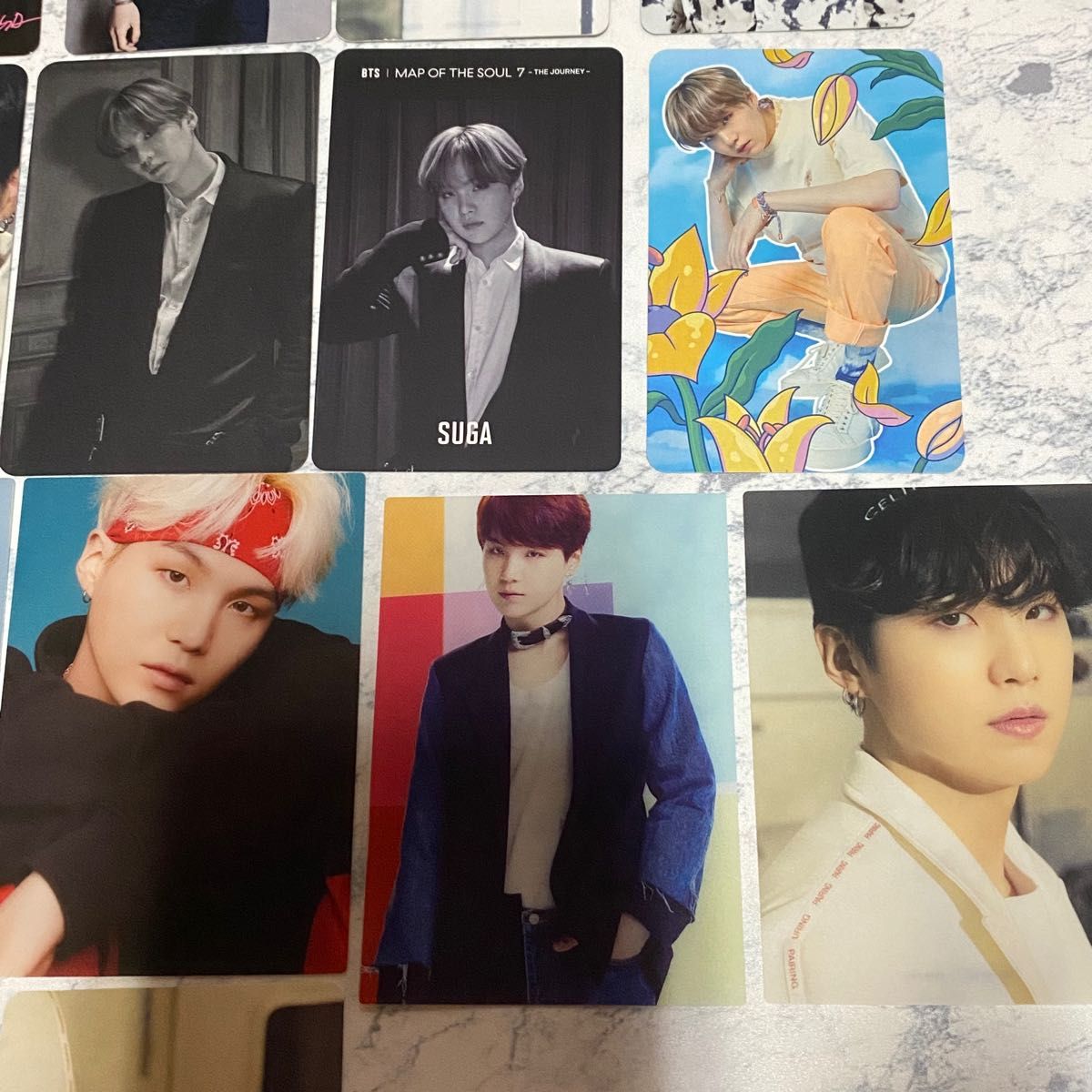 公式】BTS ユンギ SUGA 日本CD トレカ 28枚 コンプ まとめ売り