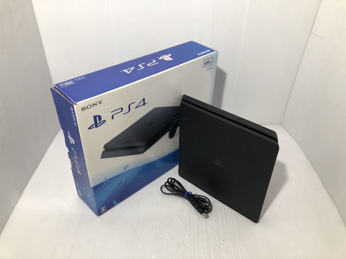 SONY PS4 本体CUH-2000A ブラック薄型箱付き【HDD500GB】FW10.50 動作