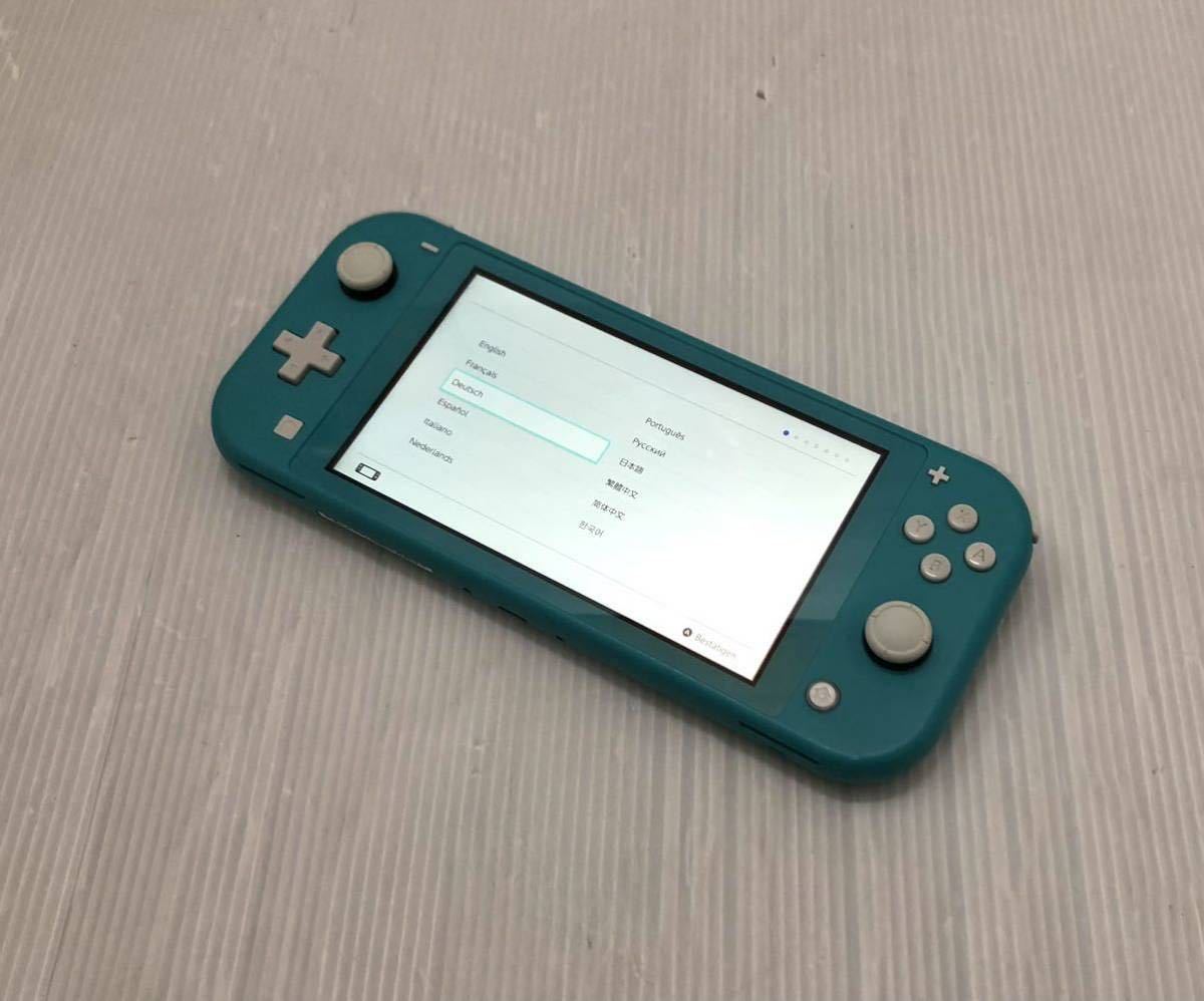 Nintendo Switch Lite 本体のみ HDH-001 ターコイズ 動作良好 任天堂 