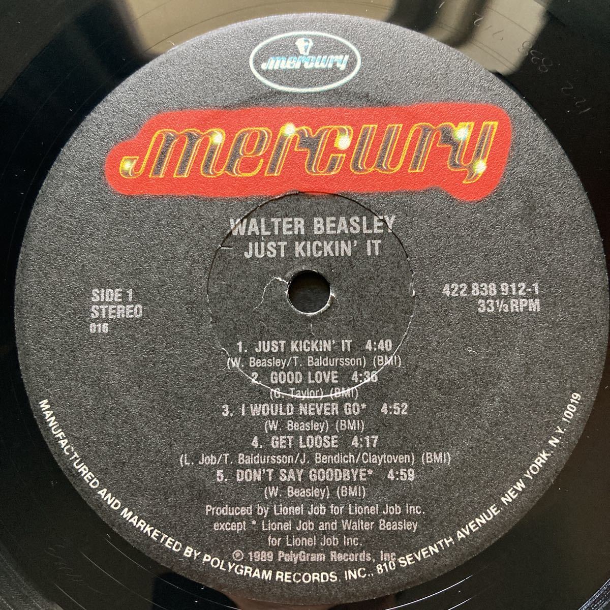 12inch WALTER BEASLEY / JUST KICKIN' IT_画像7