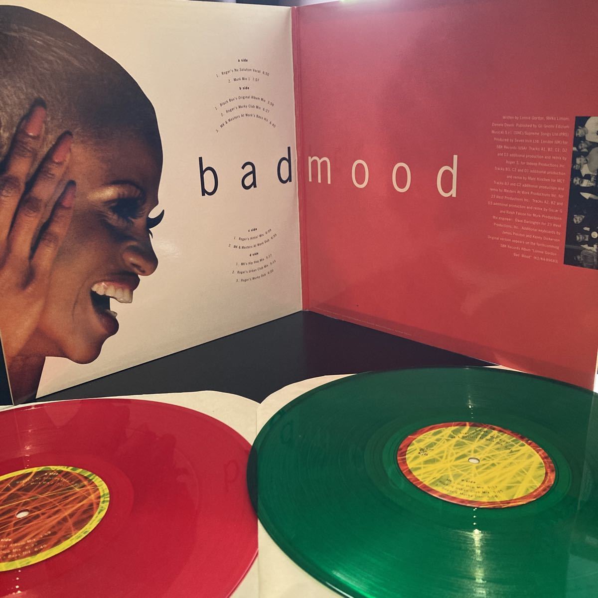 2LP LONNIE GORDON / BAD MOOD_画像3