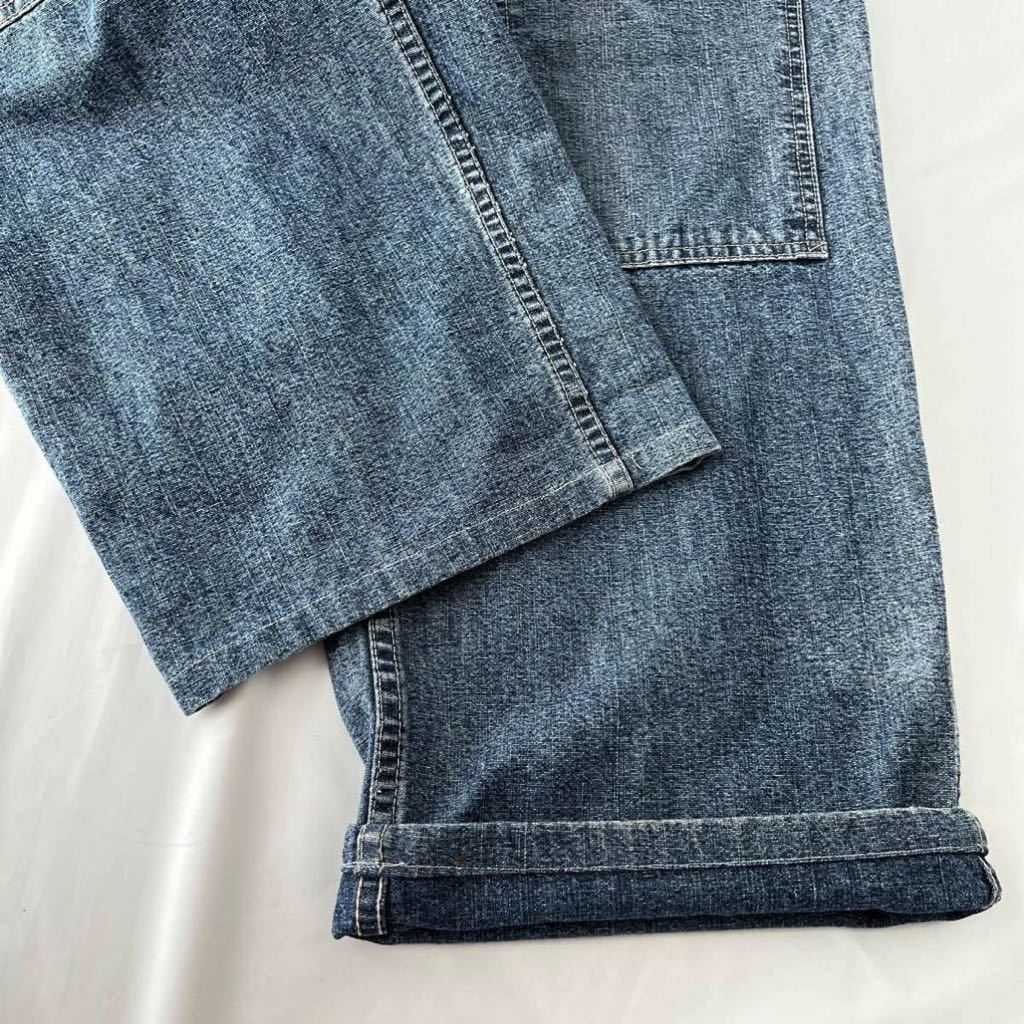 90's RRL USA製 ダブルニー デニム ペインターパンツ W33 三ツ星タグ