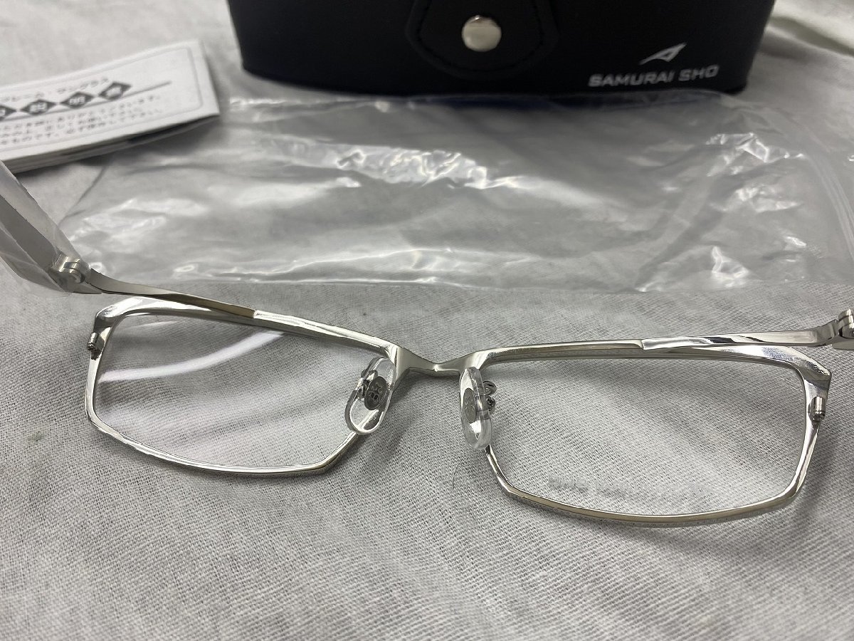 □展示品【SAMURAI SHO サムライ翔 アイウェア 眼鏡 メガネ 57□15-145