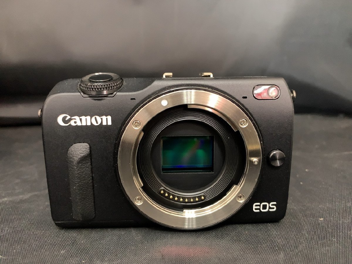 ♪【Canon ミラーレス一眼カメラ EOS M2 ダブルレンズキット デジタル