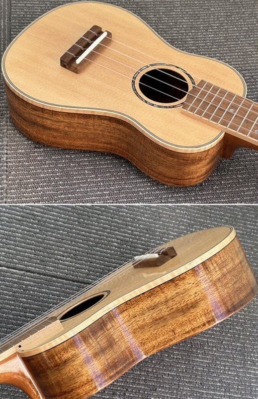 綺麗【ウクレレ COTONE CC106SL UKULELE 2018年 4弦 スプルース単板
