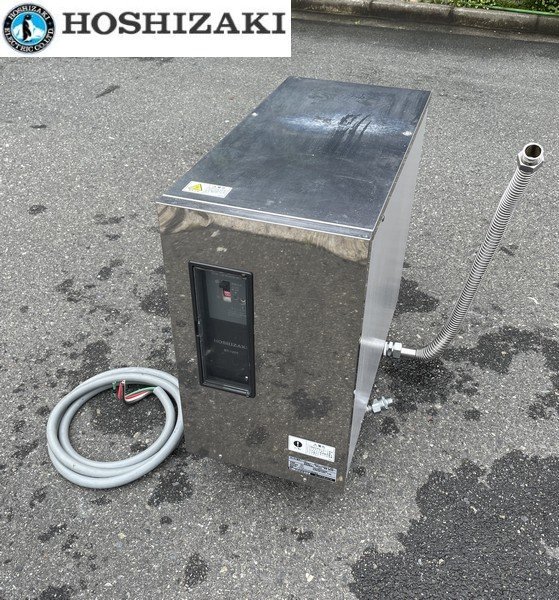 §綺麗【HOSHIZAKI/ホシザキ 業務用 食器洗浄機用電気ブースター BT-12DT 3相200V 19年購入品 コンパクト 厨房用品 飲食店】N06263_画像1