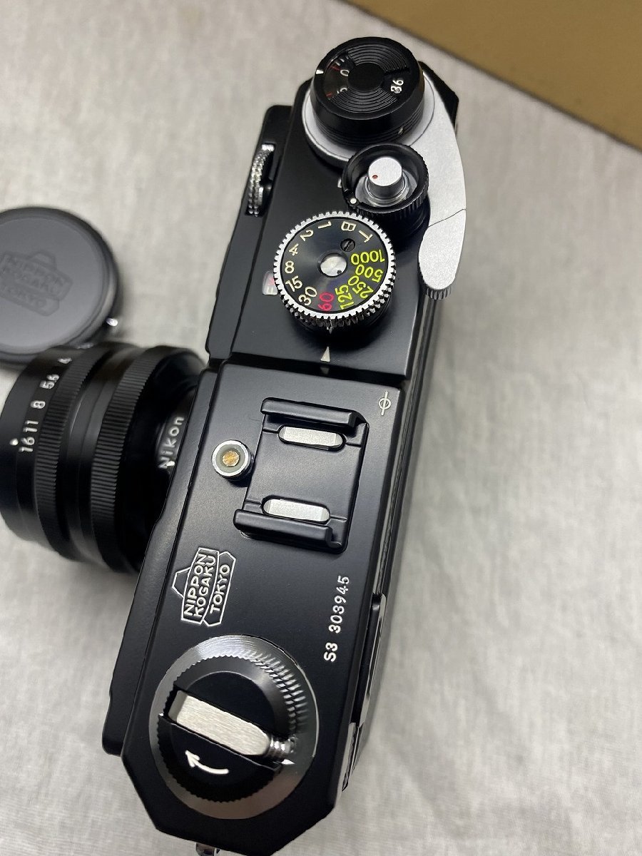 ■未使用保管品【Nikon ニコン S3 LIMITED EDITION BLACK リミテッドエディション ブラック NIKKOR-S F1.4 50mm デッドストック 取説 ケー_画像4