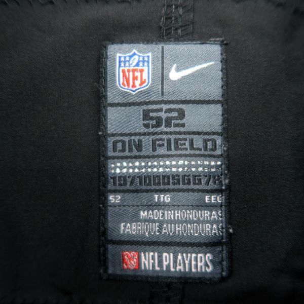 サイズ 52 NFL アトランタ ファルコンズ ユニフォーム ゲームシャツ 半袖 ナイキ フットボール 古着 ビンテージ 3J0304_画像3