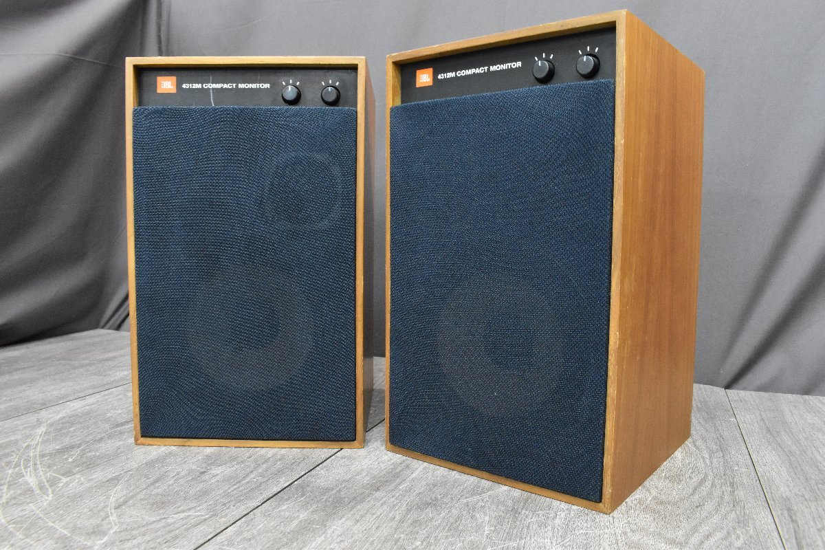 ◇s1352 JBL ジェービーエル スピーカー 4312M COMPACT MONITOR ペア