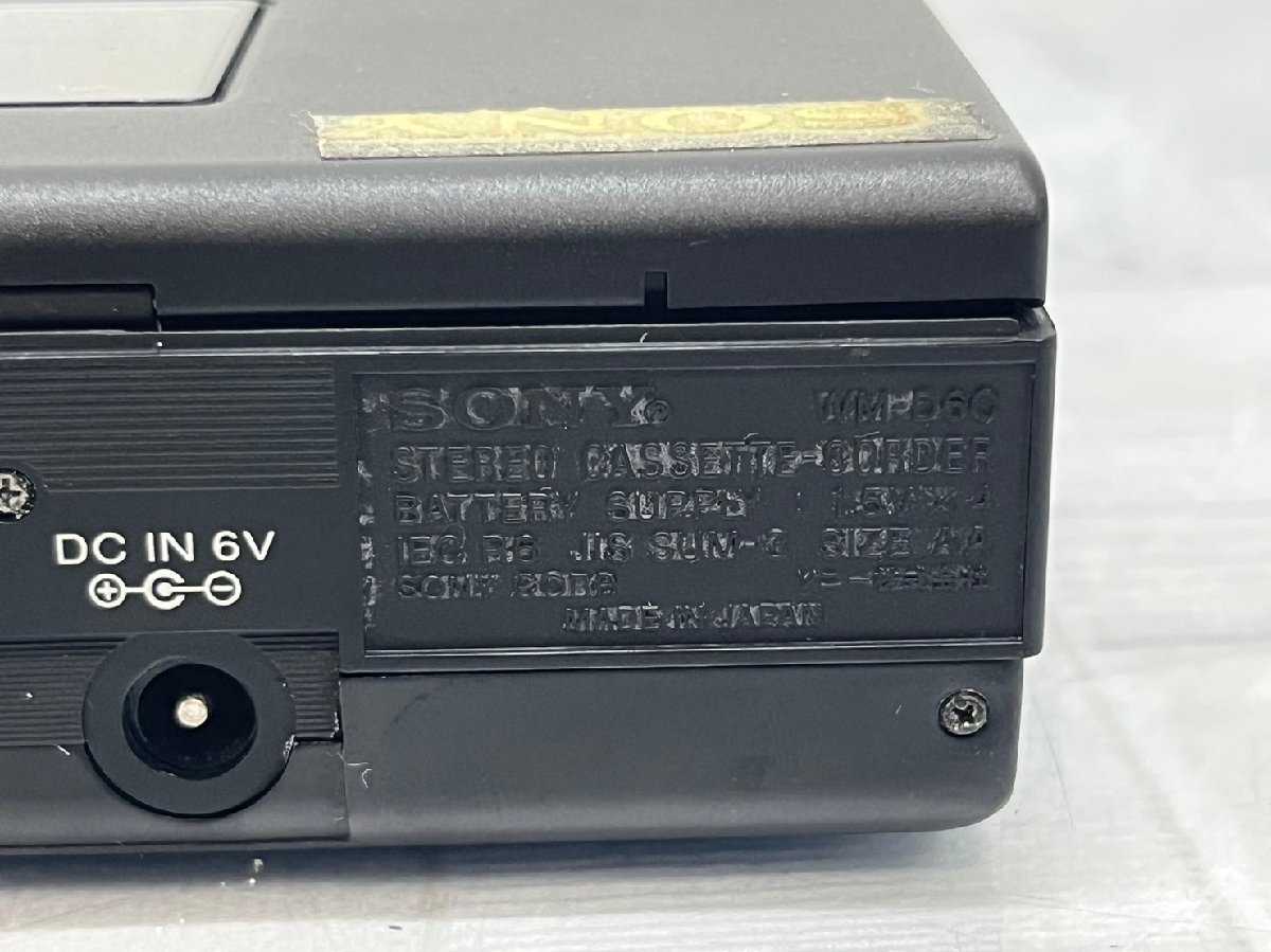 △6293 ジャンク品 オーディオ機器 カセットウォークマン SONY WM-D6C
