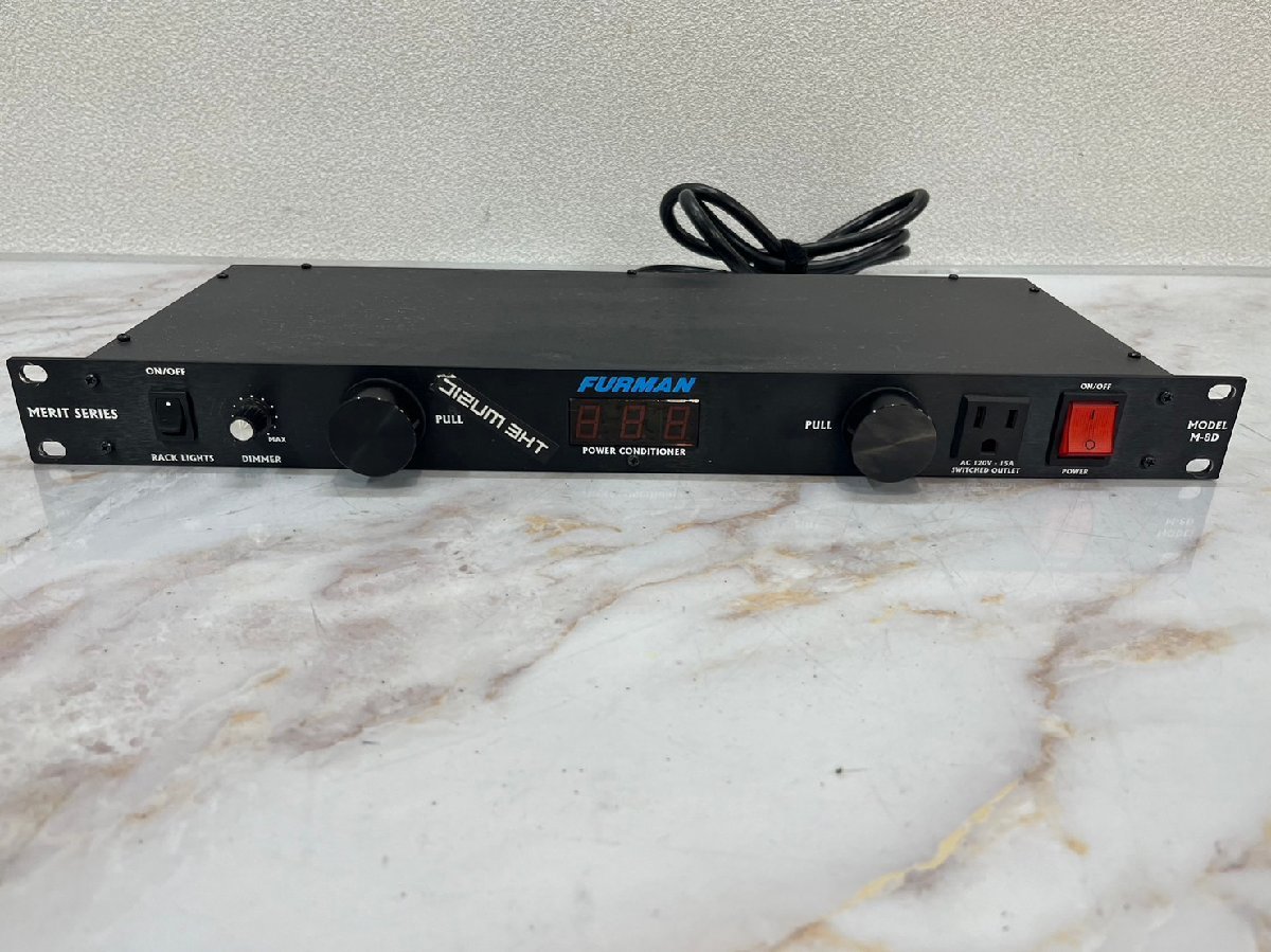 △6362 現状品 器材 パワーコンディショナー Furman M-8D ファーマン