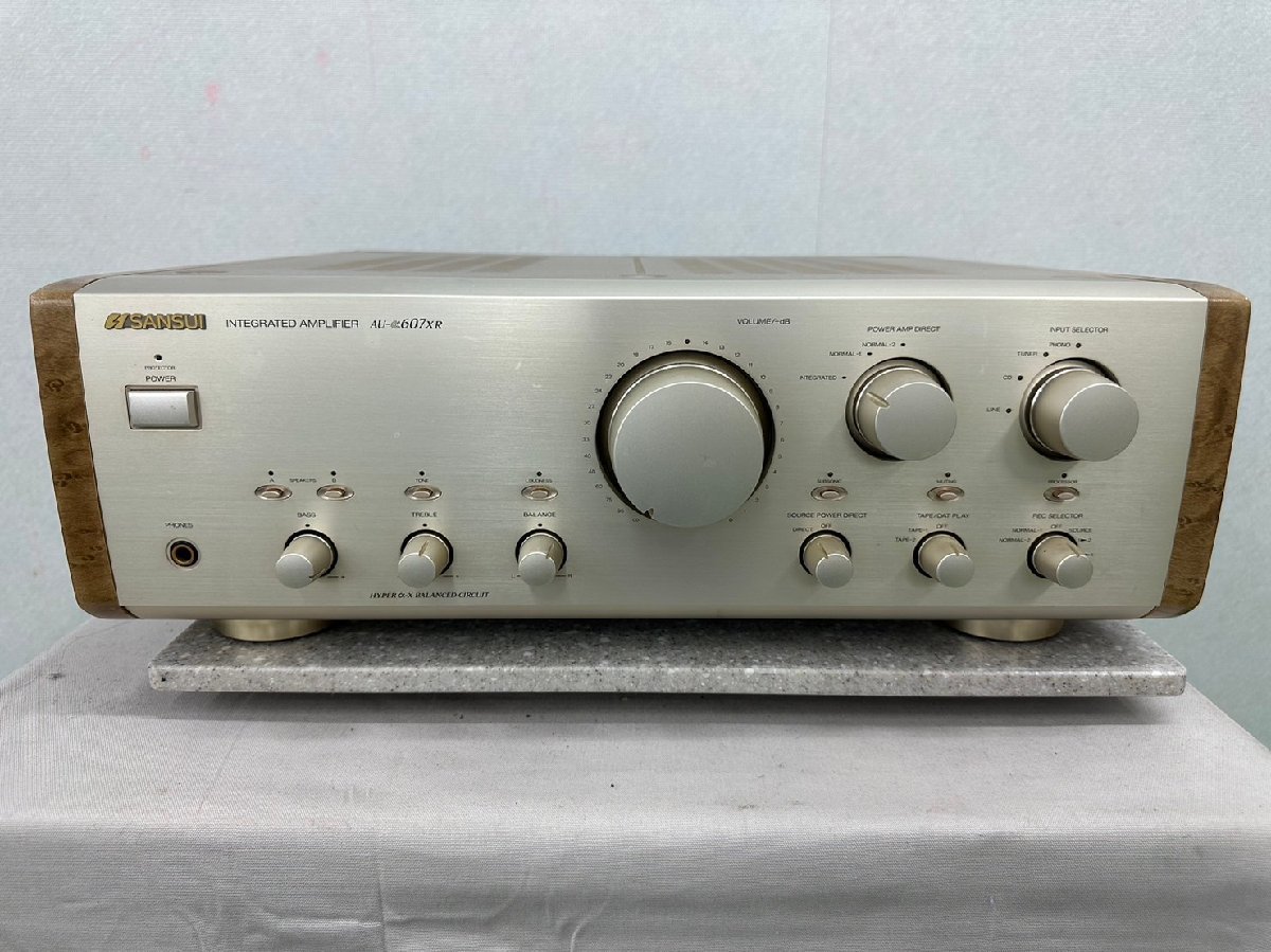 □t2366 現状品☆SANSUI サンスイ AU-α607XR プリメインアンプ