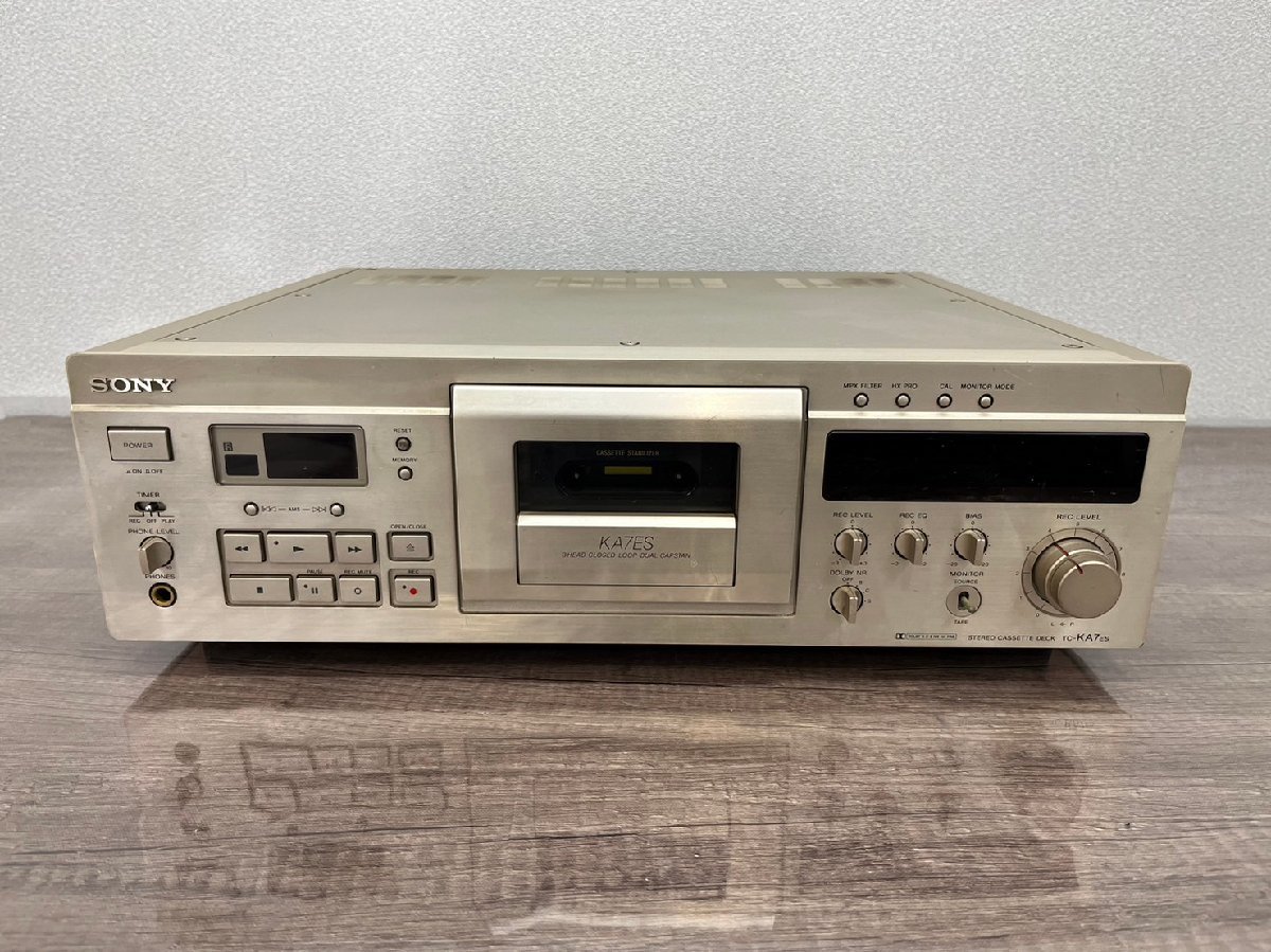 △6552 ジャンク品 オーディオ機器 カセットデッキ SONY TC-KA7ES