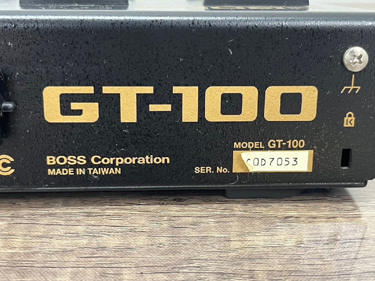 △6558 現状品 楽器・機材 マルチエフェクター BOSS GT-100 ボス