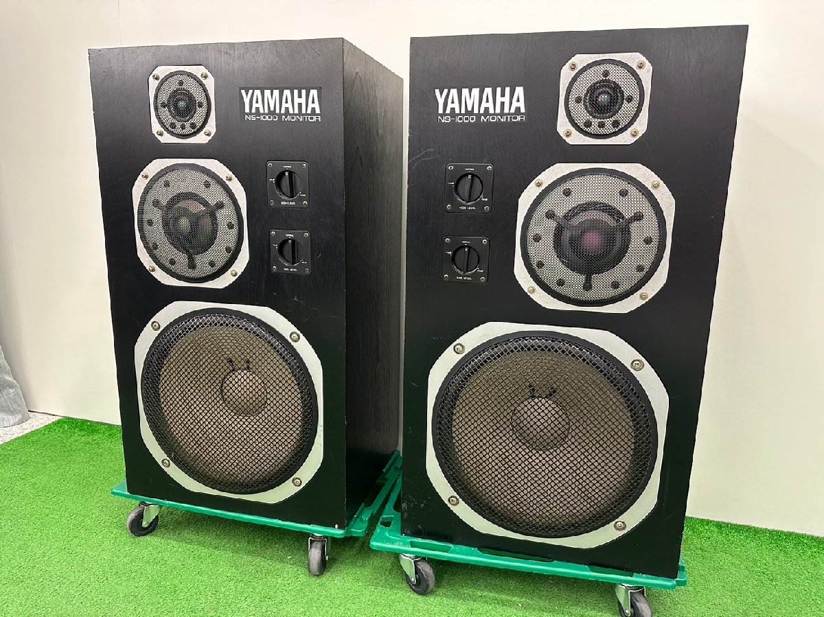□t2643 中古☆YAMAHA ヤマハ NS-1000M ペアスピーカー 【2個口発送