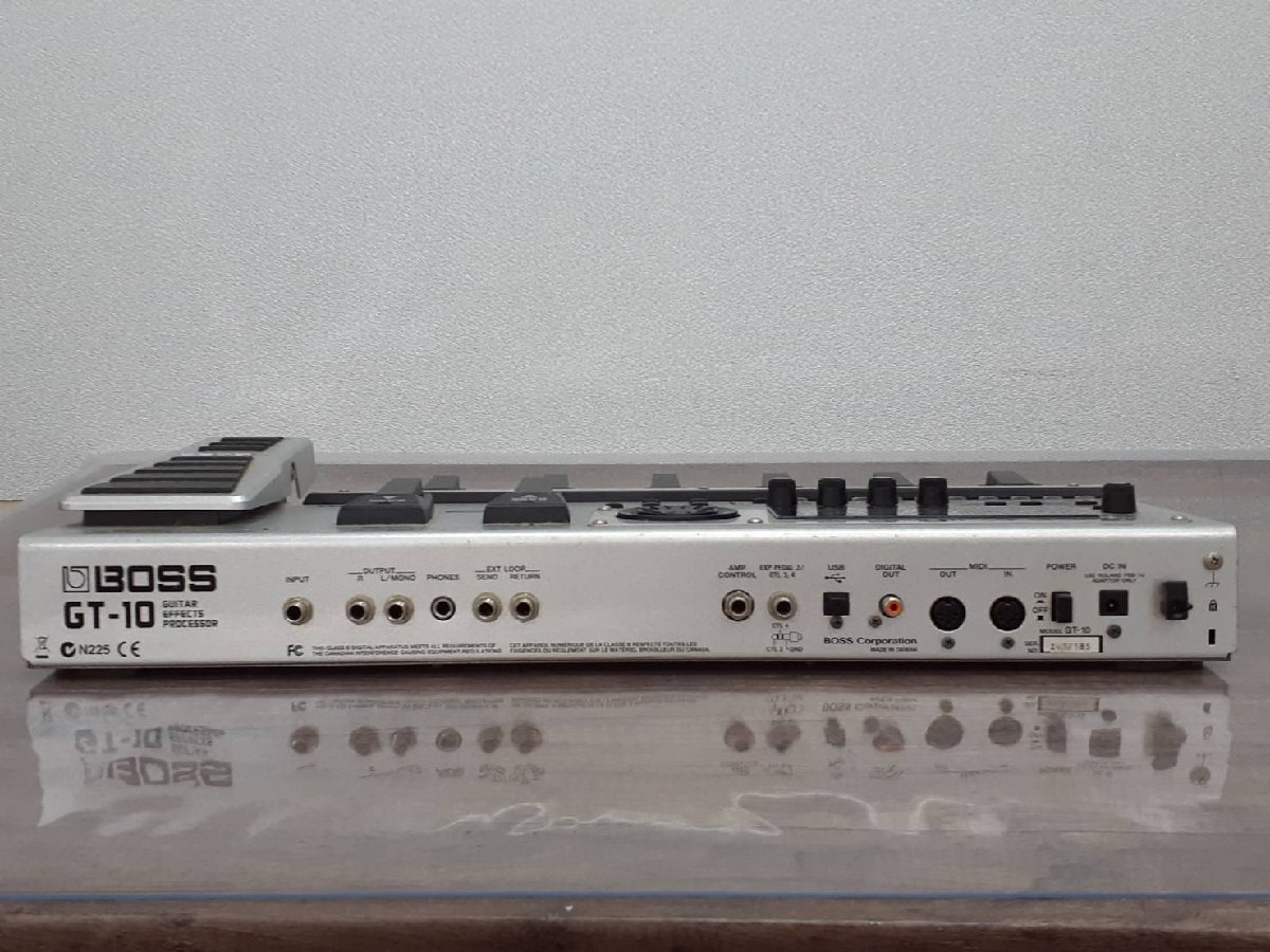 △6504 ジャンク品 楽器・器材 マルチエフェクター BOSS GT-10 ボス