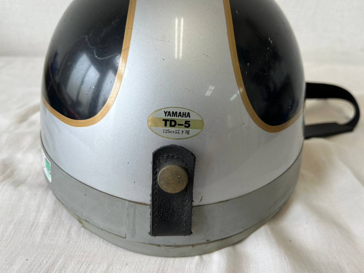 ii4274080/YAMAHA ヤマハ ヘルメット TD-5 ハーフキャップ 半帽 コルク