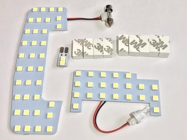 【ジムニーLED】☆彡高輝度 3chip 5050 LED搭載☆彡 ジムニー/ジムニーシエラ JB64W JB74W 専用設計 LED ルームランプセット ホワイト 白_画像3