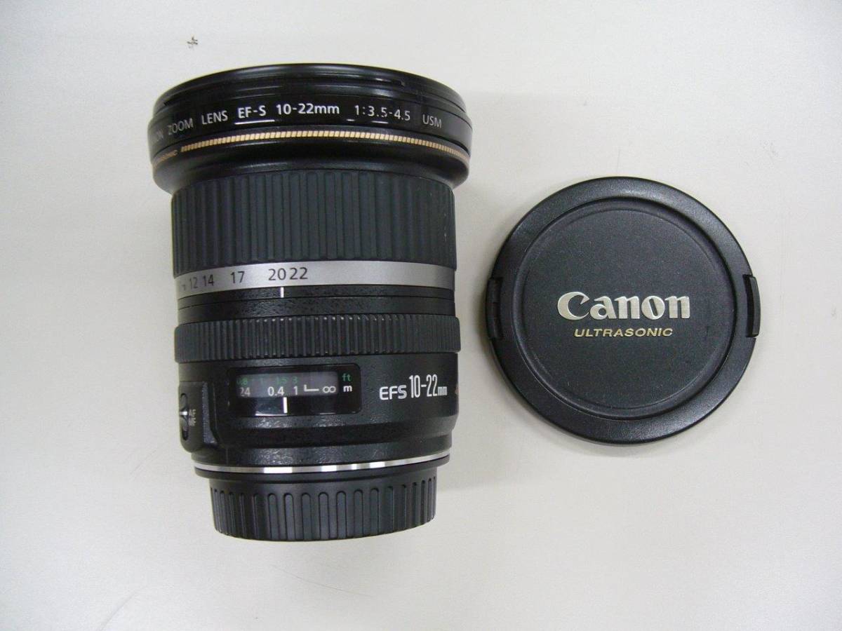 キャノンレンズ CANON EF-S 10-22mm 1:3.5-4.5 USM 美品-
