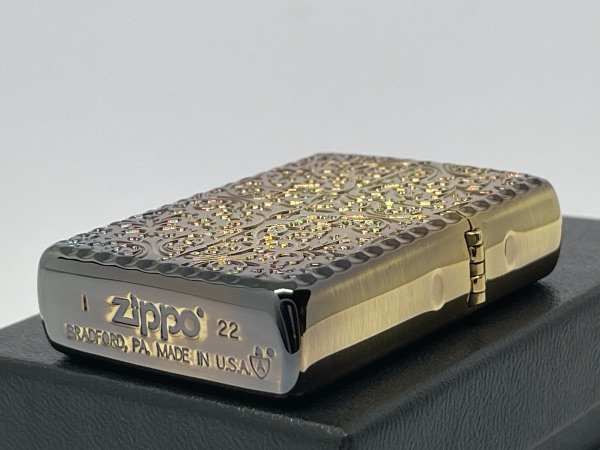 送料無料 ZIPPO[ジッポー]アーマー 両面加工 162リョウメン アラベスク BS 1201S851_画像3